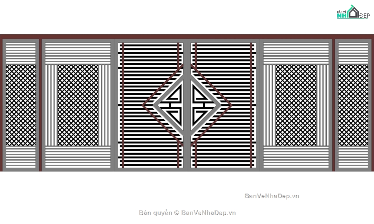 cổng cnc 6 cánh,cổng 6 ánh cnc,cnc cổng 6 cánh,cổng 6 cánh cnc